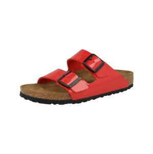 BIRKENSTOCK Pantofle 'Arizona'  červená / černá