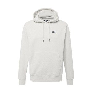 Nike Sportswear Mikina  bílý melír / šedý melír / černá