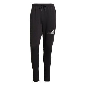 ADIDAS PERFORMANCE Sportovní kalhoty  černá / bílá