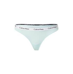 Calvin Klein Underwear Tanga  světlemodrá / černá / bílá