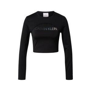 Calvin Klein Performance Funkční tričko  černá / bílá / opálová / chladná modrá