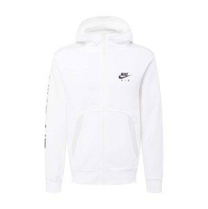 Nike Sportswear Mikina s kapucí  bílá / černá