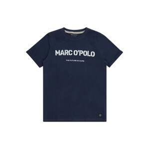 Marc O'Polo Junior Tričko  tmavě modrá / bílá