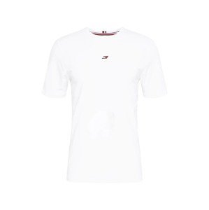 Tommy Sport Funkční tričko 'Motion'  bílá / červená / námořnická modř