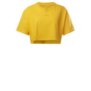Reebok Sport Funkční tričko  žlutá