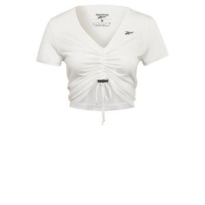 Reebok Sport Sportovní top  černá / bílá