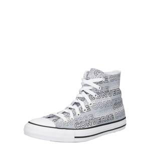 CONVERSE Kotníkové tenisky 'Chuck Taylor'  šedá / černá / bílá / chladná modrá