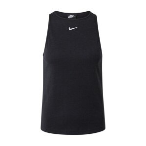 Nike Sportswear Top  černá / bílá