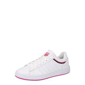 K-SWISS Tenisky 'Court Winston'  bílá / pink / černá