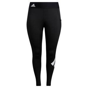 ADIDAS SPORTSWEAR Sportovní kalhoty  černá / bílá