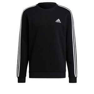 ADIDAS SPORTSWEAR Sportovní mikina  černá / bílá