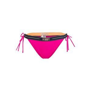 Tommy Hilfiger Underwear Spodní díl plavek  magenta / černá / bílá