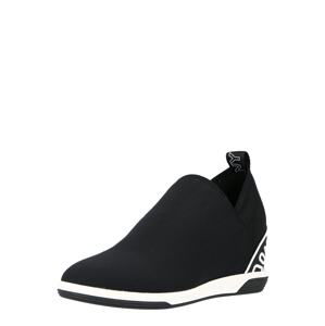 DKNY Slip on boty 'CHRISTINA'  černá / bílá