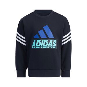 ADIDAS PERFORMANCE Sportovní mikina  námořnická modř / bílá / modrá / tyrkysová