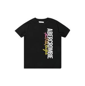 Abercrombie & Fitch Tričko 'MAY'  žlutá / oranžová / pink / černá / bílá