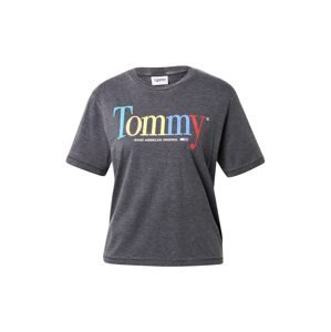 Tommy Jeans Tričko  modrá / žlutá / červená / bílá / tmavě šedá