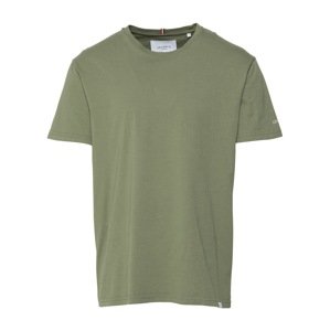 Les Deux Tričko 'Ocean'  khaki / bílá