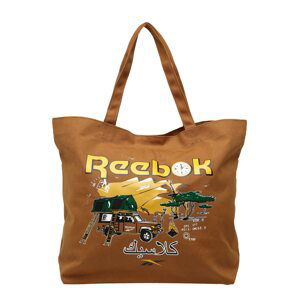 Reebok Classics Nákupní taška  tmavě béžová / limone / bílá / černá / smaragdová