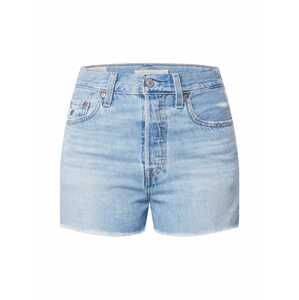 LEVI'S Džíny 'RIBCAGE SHORT LIGHT INDIGO - WORN IN'  světlemodrá