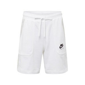 Nike Sportswear Kalhoty  světle šedá / černá / bílá