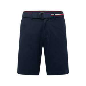 TOMMY HILFIGER Chino kalhoty 'Brooklyn'  noční modrá / červená / bílá