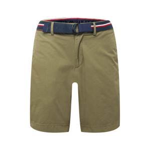 TOMMY HILFIGER Chino kalhoty 'Brooklyn'  námořnická modř / khaki / červená / bílá