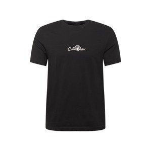 Calvin Klein Tričko 'SUMMER'  černá / bílá / antracitová