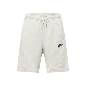 Nike Sportswear Kalhoty  bílý melír / černá