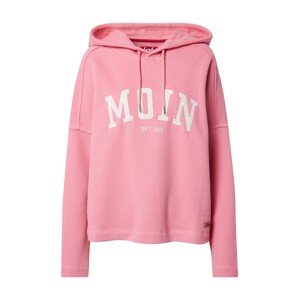 Derbe Mikina  pink / bílá