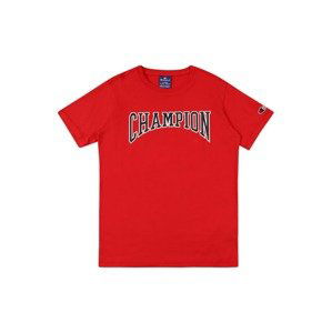 Champion Authentic Athletic Apparel Tričko  červená / černá / bílá