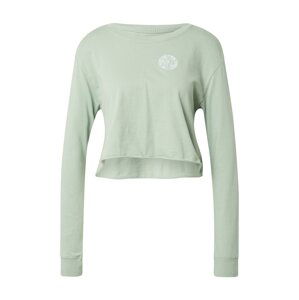 Nike Sportswear Mikina 'Femme'  světle zelená / bílá