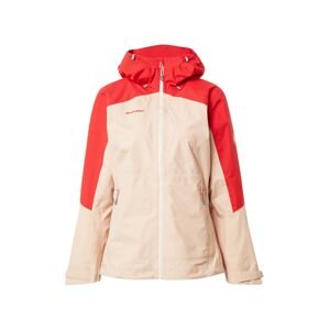 MAMMUT Jacke  krémová / ohnivá červená