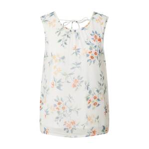 VERO MODA Bluse 'KAY'  bílá / lososová / světlemodrá / světle zelená