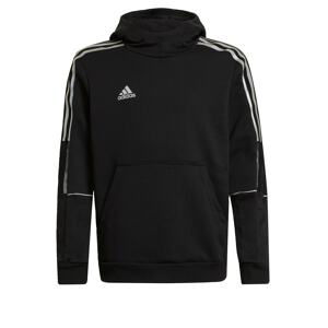 ADIDAS PERFORMANCE Sportovní mikina  černá / bílá