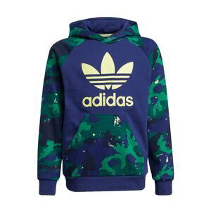 ADIDAS ORIGINALS Mikina  modrá / zelená / světle žlutá