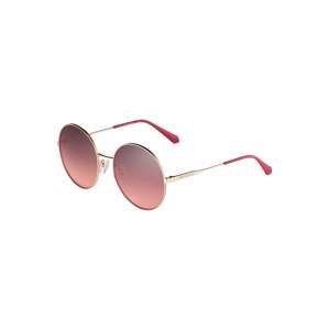 Calvin Klein Jeans Sluneční brýle 'J21212S'  zlatá / pink