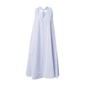 VERO MODA Letní šaty 'PALMER'  modrá / bílá