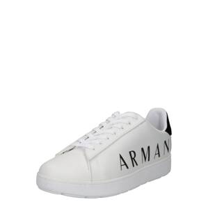 ARMANI EXCHANGE Tenisky  černá / bílá