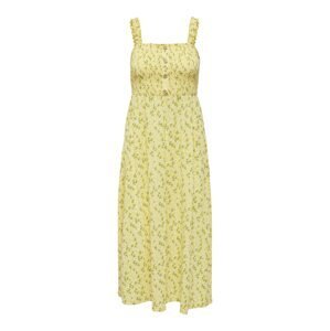 ONLY Letní šaty 'Pella'  žlutá / bílá / pink / trávově zelená