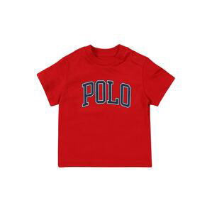 POLO RALPH LAUREN Tričko  červená / bílá / tmavě modrá