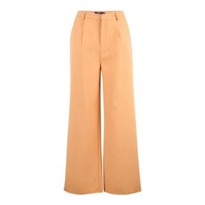 Missguided Petite Kalhoty se sklady v pase  oranžová