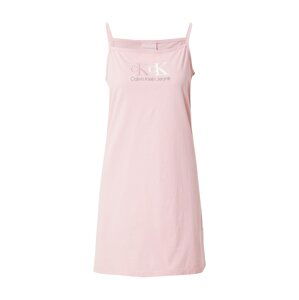 Calvin Klein Jeans Letní šaty  světle růžová / bílá