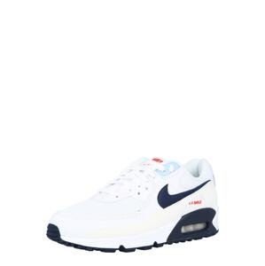 Nike Sportswear Tenisky 'AIR MAX 90'  bílá / námořnická modř