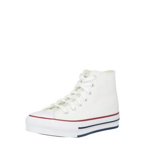 CONVERSE Tenisky  bílá / námořnická modř / červená