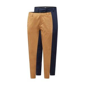 River Island Chino kalhoty  námořnická modř / písková