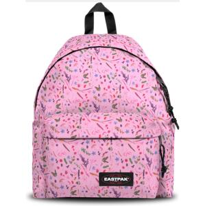 EASTPAK Batoh 'Padded Pak'R'  černá / růžová / zelená / mix barev