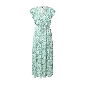 Mavi Letní šaty  bílá / zelená