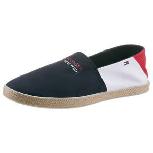 TOMMY HILFIGER Espadrilky  červená / bílá / námořnická modř