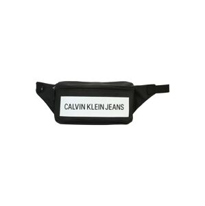 Calvin Klein Jeans Ledvinka  černá / bílá