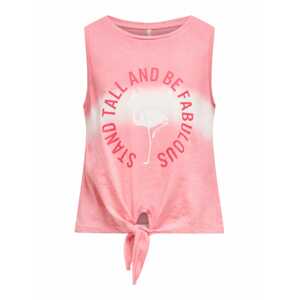 KIDS ONLY Top 'Taylor'  pink / bílá